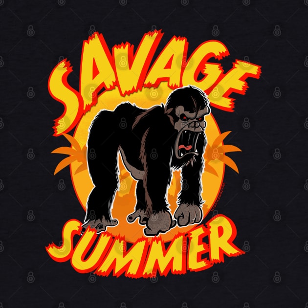 Savage Summer, with outline by Daily Detour